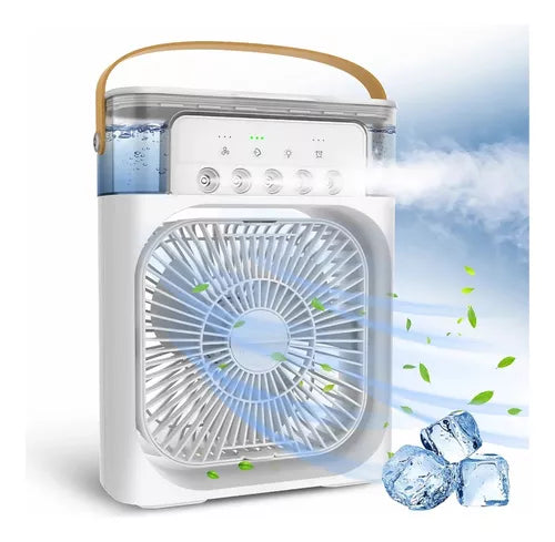 ✅ Ventilador humidificador cuadrado